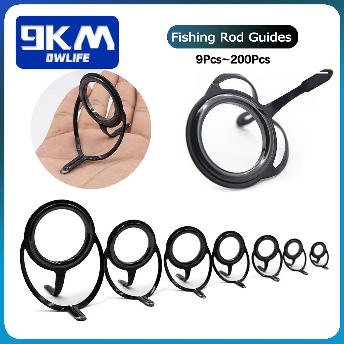 Fishing Rod Guide Replacement - Fishing Rod Repair Kit Spinning Rod
