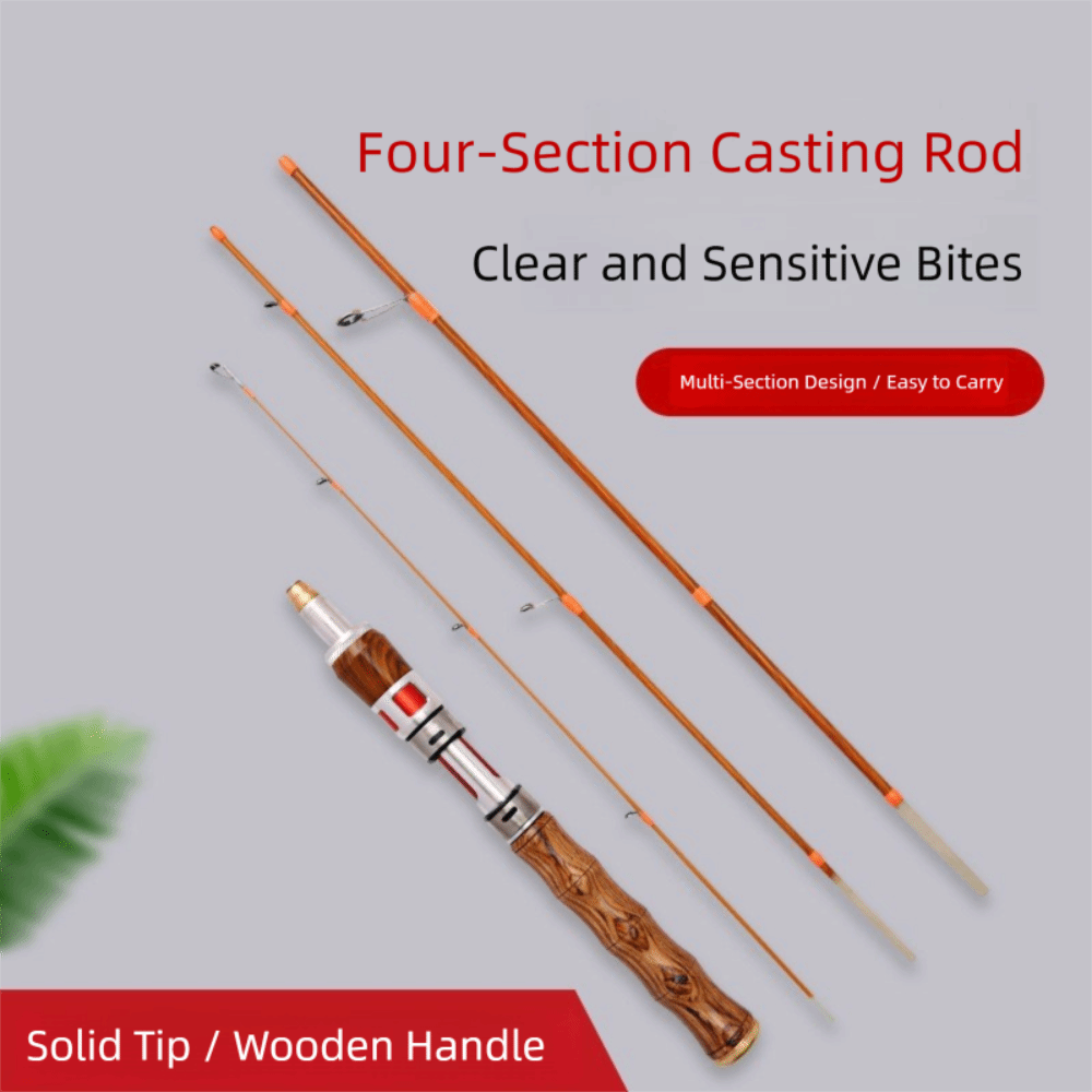 Fishing Rod Carbon Fiber - High Quality 4 Sections Spinning Fishing