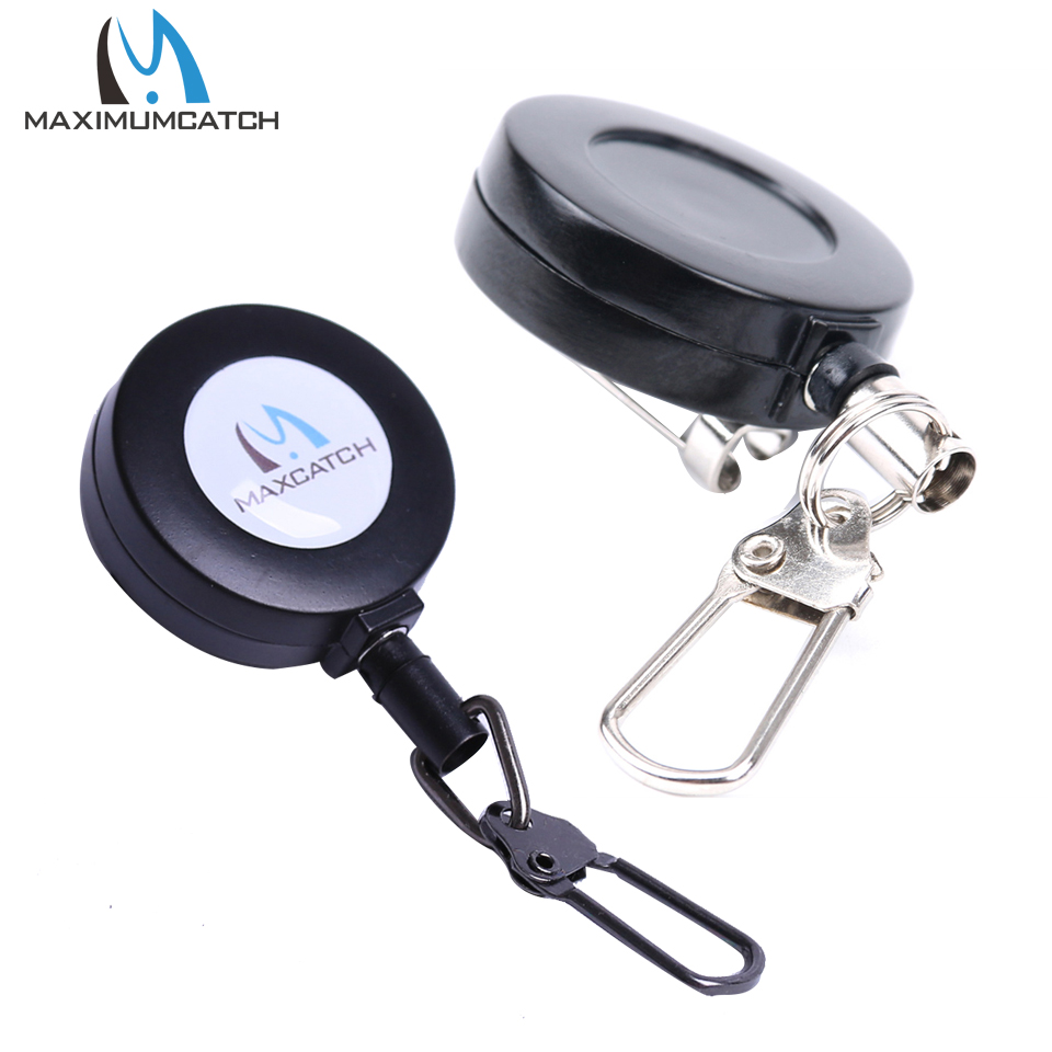 Fishing Rod Ice - Maximumcatch Fly Fishing Zinger Retractor Blue&Black