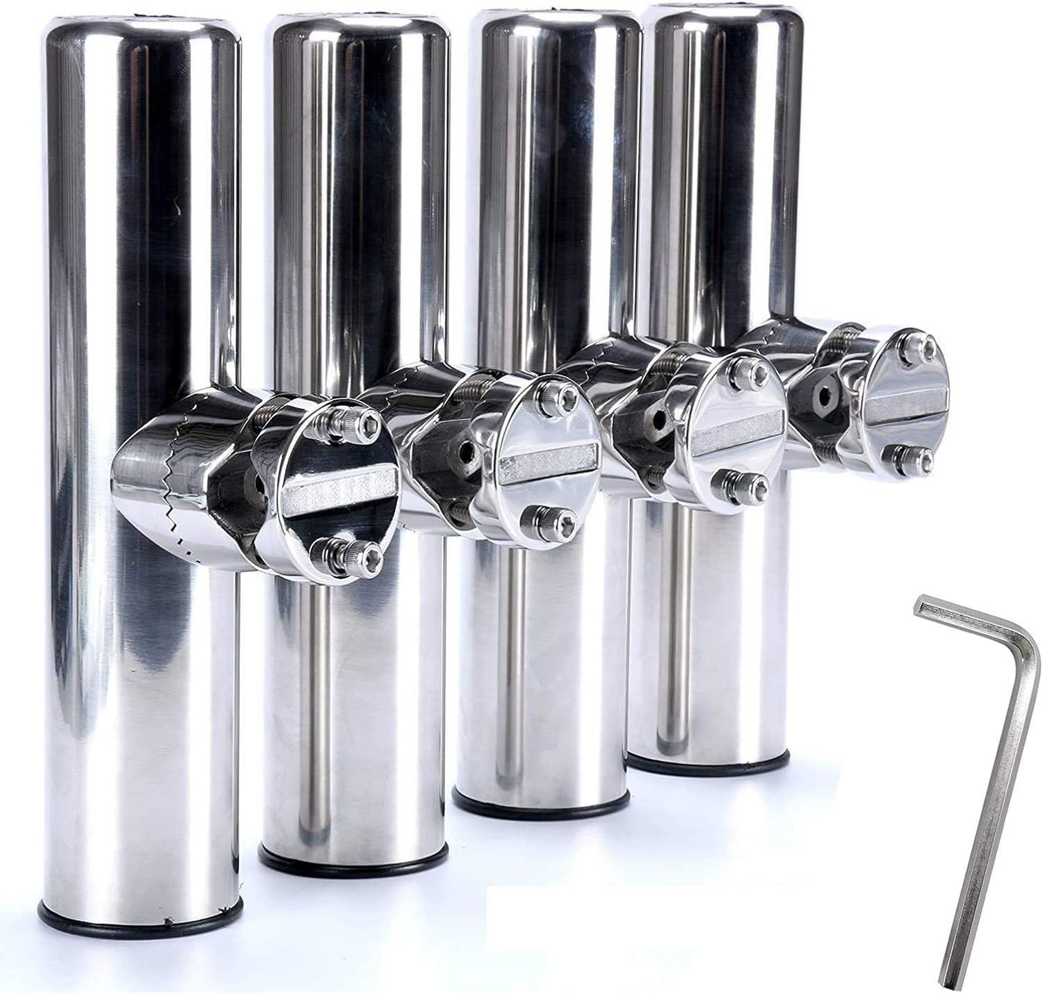 Stainless Clamp Rod Holder Ste - Fishing Rod Boat recension och pris