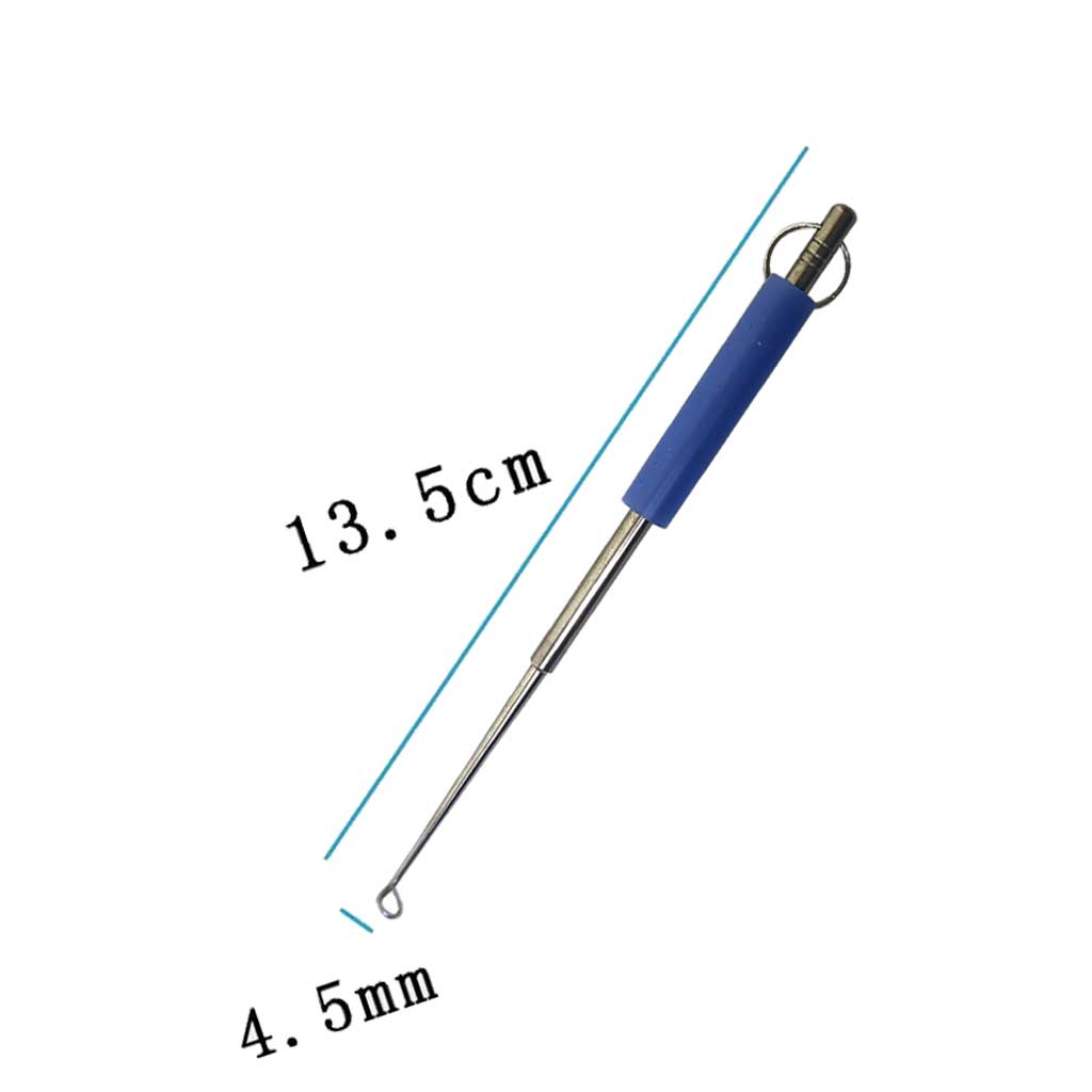 3-Pack Stainless Steel Fish Ho - Fishing Rod Building Kit recension och pris