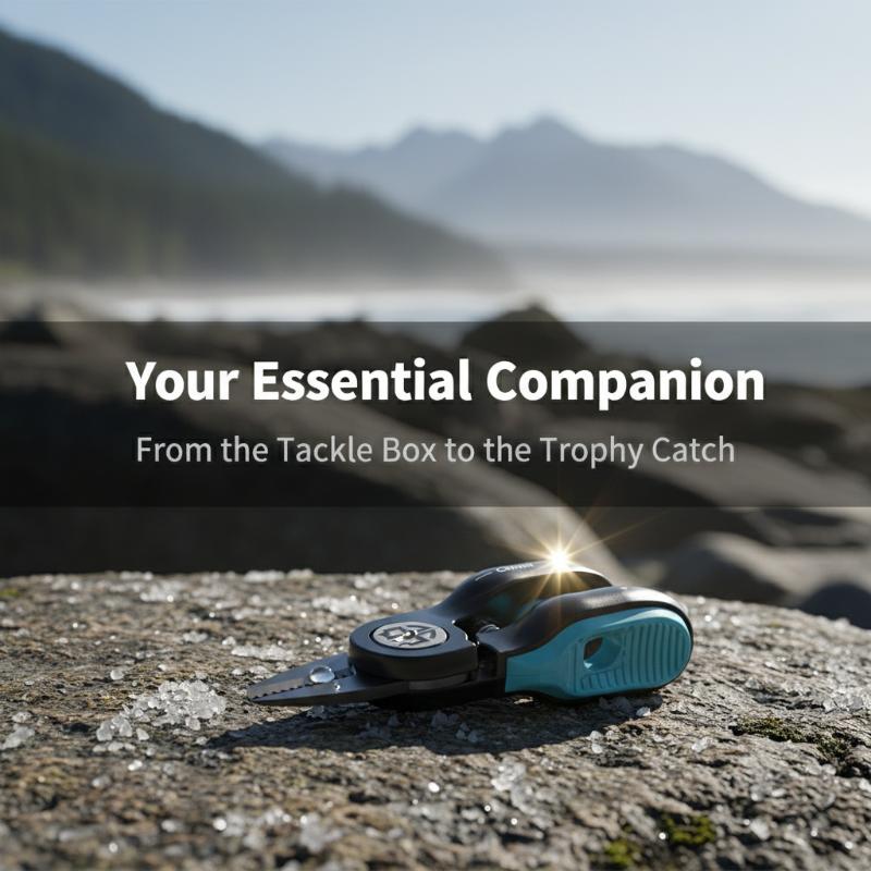 Stainless Steel Lure Scissors  - Fishing Rod Travel recension och pris