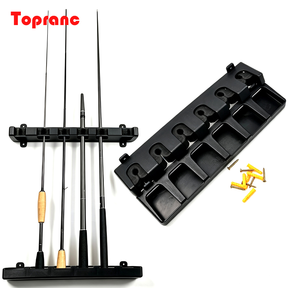 Topranc Horizontal Wall Mount  - Fishing Rod Rack recension och pris