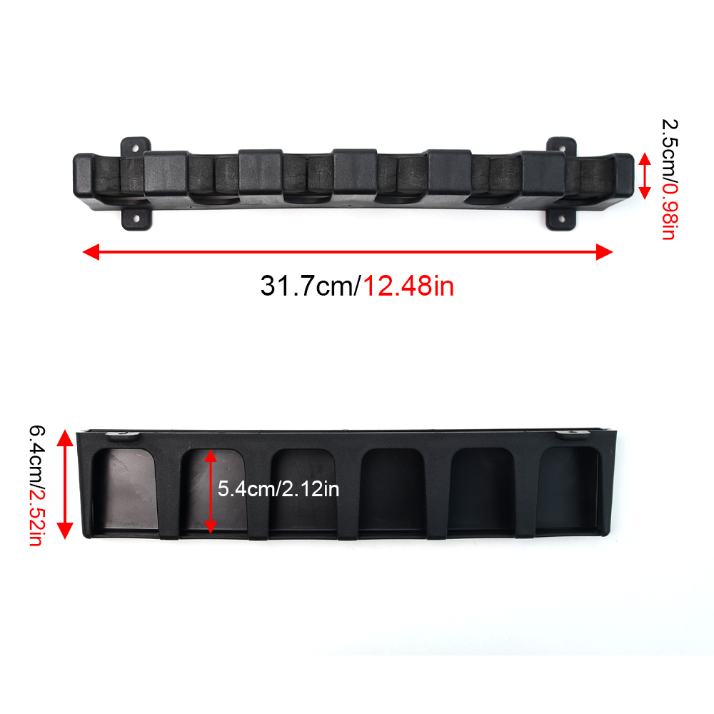 Topranc Horizontal Wall Mount  - Fishing Rod Rack recension och pris