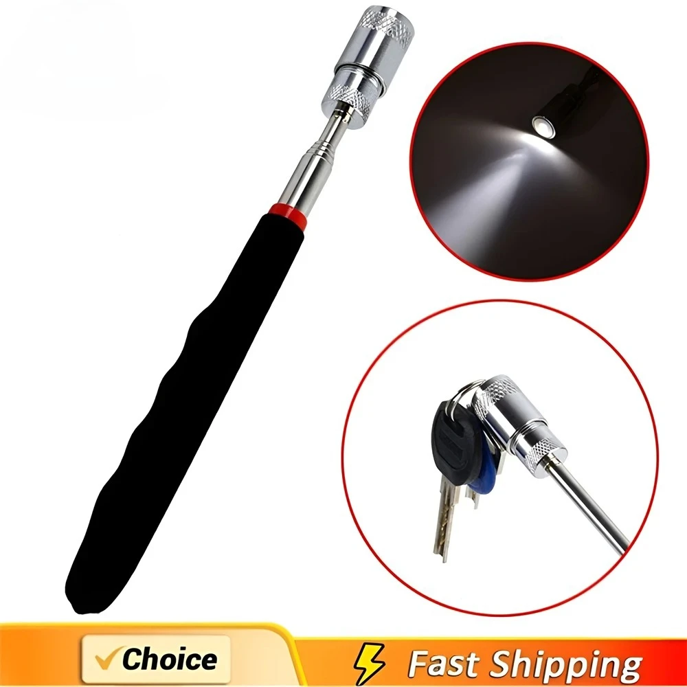 Telescopic Magnetic Pen with L - Fishing Rod Travel recension och pris