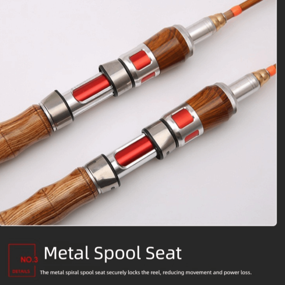 High Quality 4 Sections Spinni - Fishing Rod Carbon Fiber recension och pris