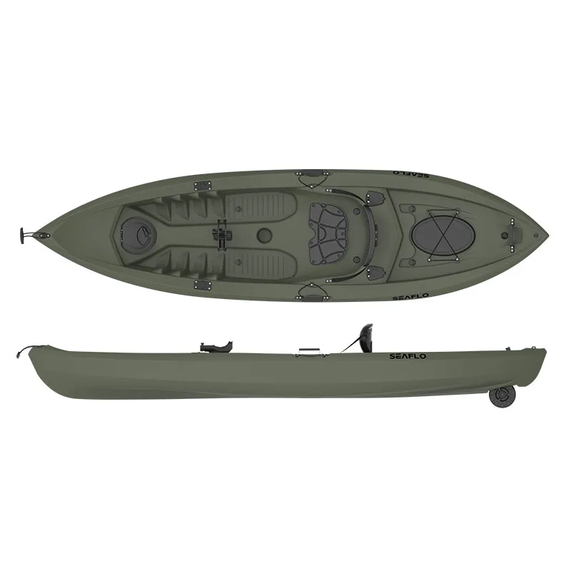 10ft 1 Person HDPE Plastic Boa - Fishing Rod Boat recension och pris