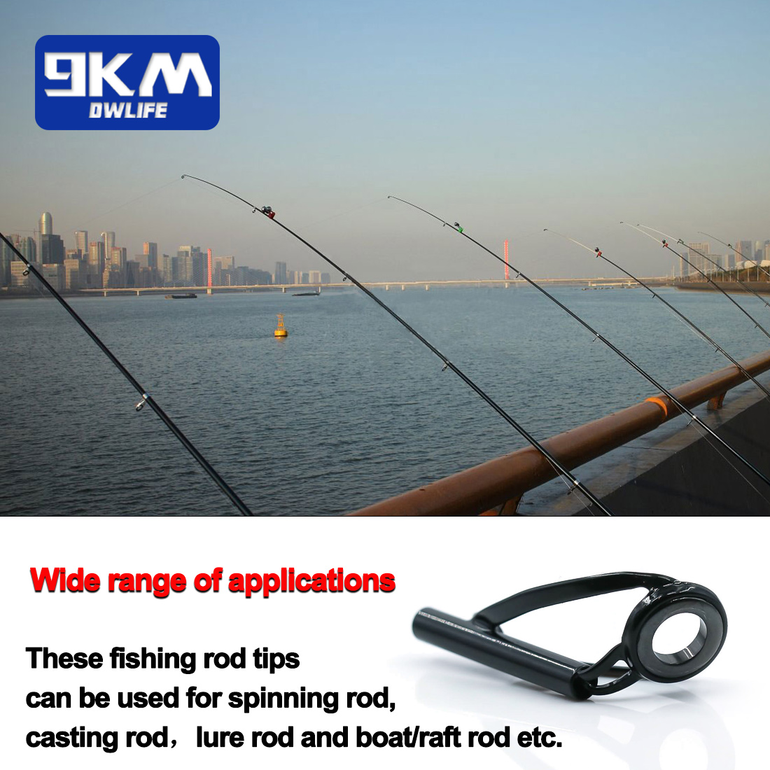 Fishing Rod Guide Tip Repair K - Fishing Rod Guide Replacement recension och pris