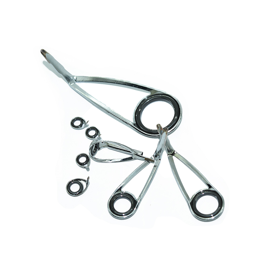 8pcs/Kit KLH Bracket Stainless - Fishing Rod Spinning recension och pris