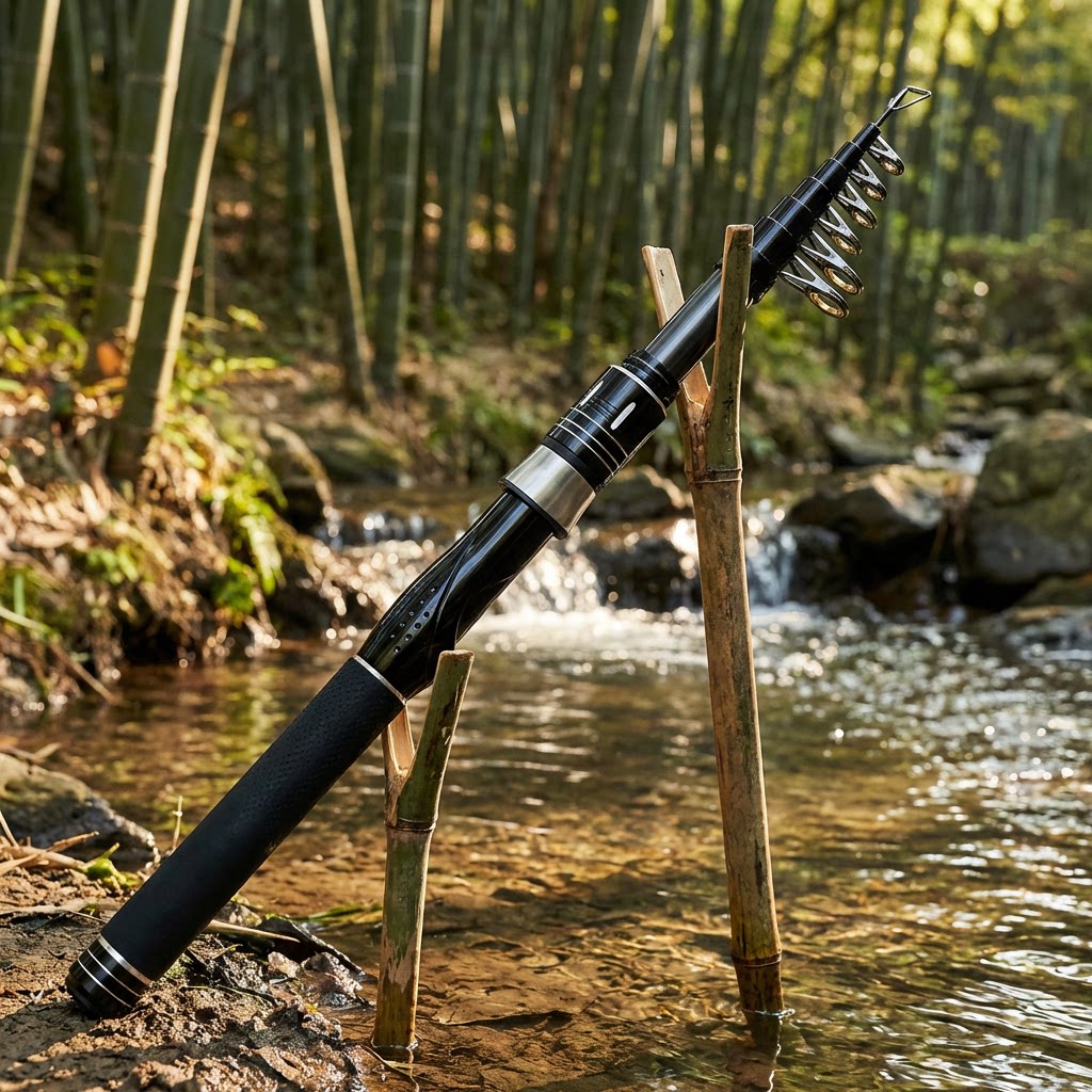 Ultralight Telescopic Carbon F - Fishing Rod Travel recension och pris