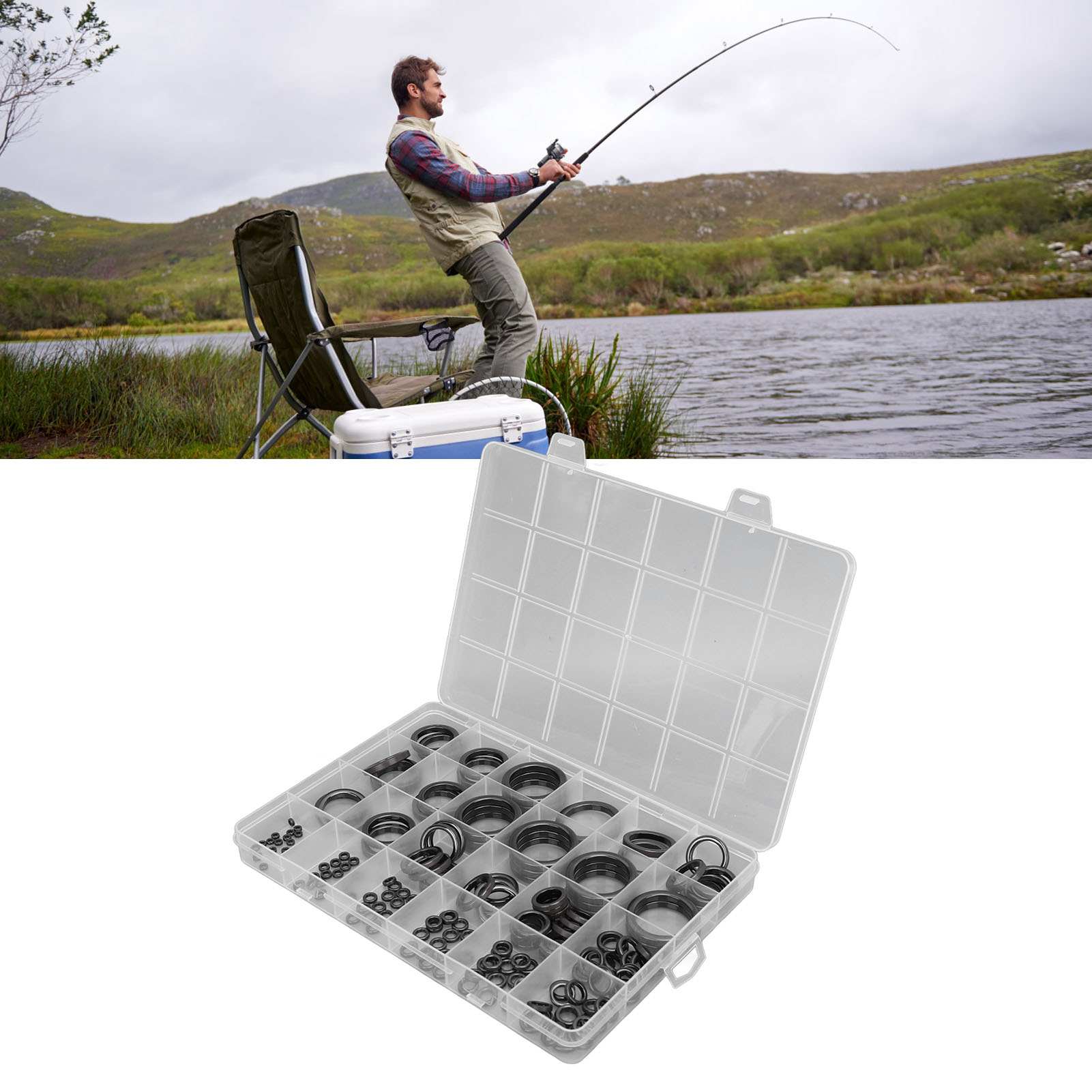 Fishing Rod Guide Repair Kit F - Fishing Rod Guide Replacement recension och pris