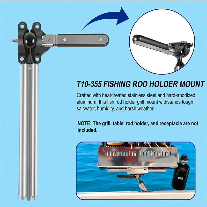 All-Angle Adjustable Fish Rod  - Fishing Rod Boat recension och pris