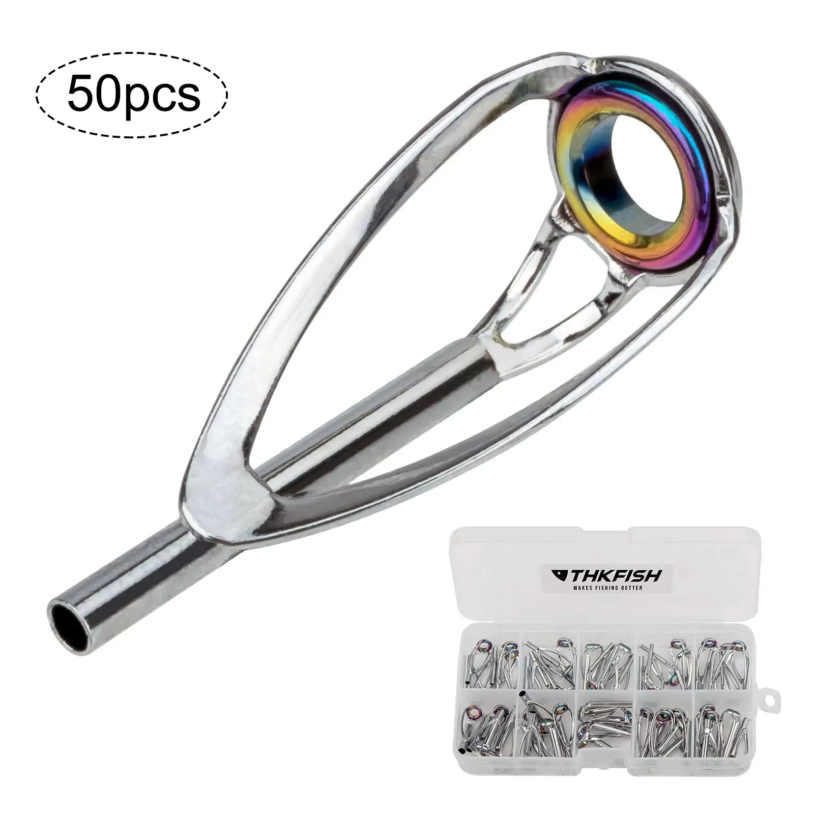 50pcs Fishing Rod Tip Top Repa - Fishing Rod Tip Replacement recension och pris