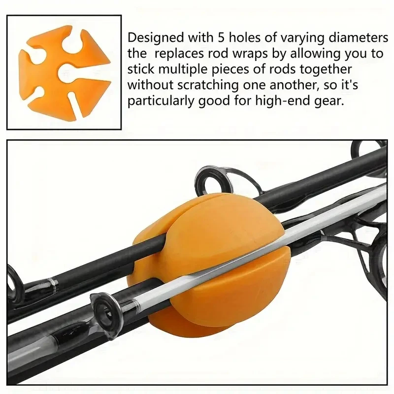 2PCS Rod Ball Retaining Clip R - Fishing Rod Case recension och pris