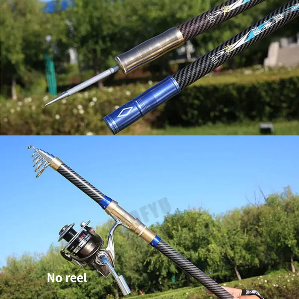 Best Telescopic Portable Rotar - Fishing Rod Surf recension och pris