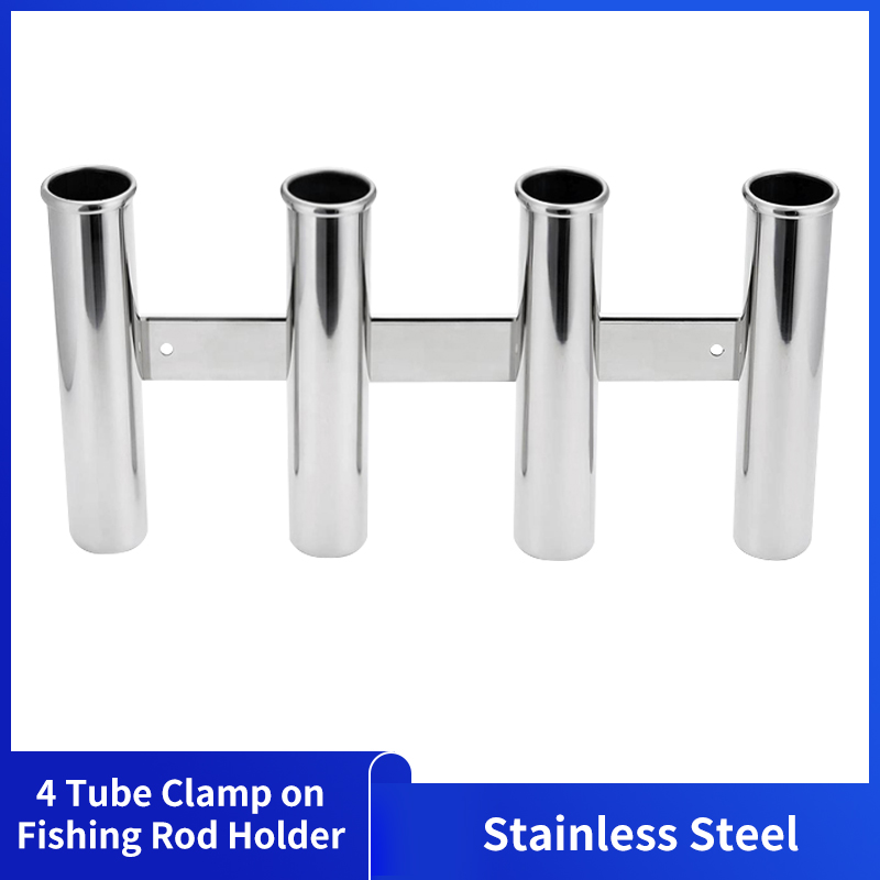 Stainless Steel 4 Tubes Rod Ho - Fishing Rod Rack recension och pris