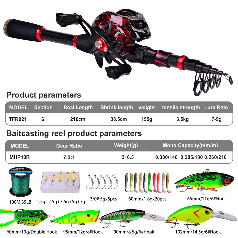 Carbon Fiber Long Casting Bait - Fishing Rod Carbon Fiber recension och pris