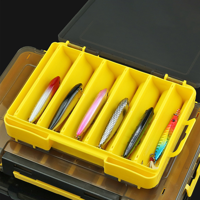 ❤️ Double Sided Fishing Lure B - Fishing Rod Case recension och pris