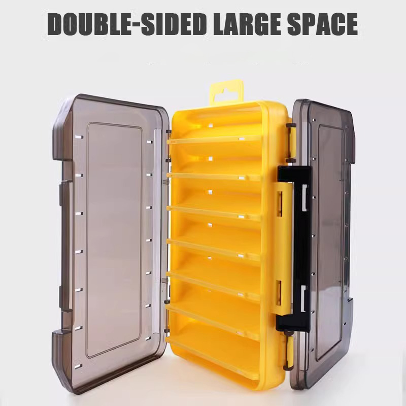 ❤️ Double Sided Fishing Lure B - Fishing Rod Case recension och pris