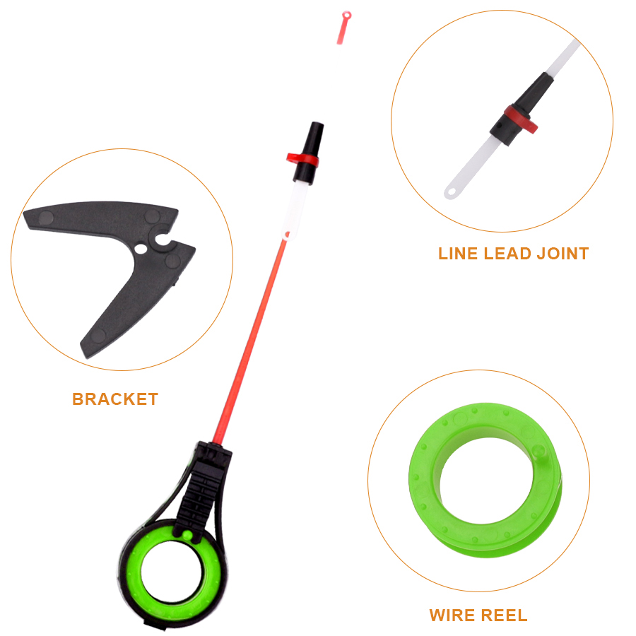 FTK Ice Fishing Rod Mini Porta - Fishing Rod Tip Replacement recension och pris