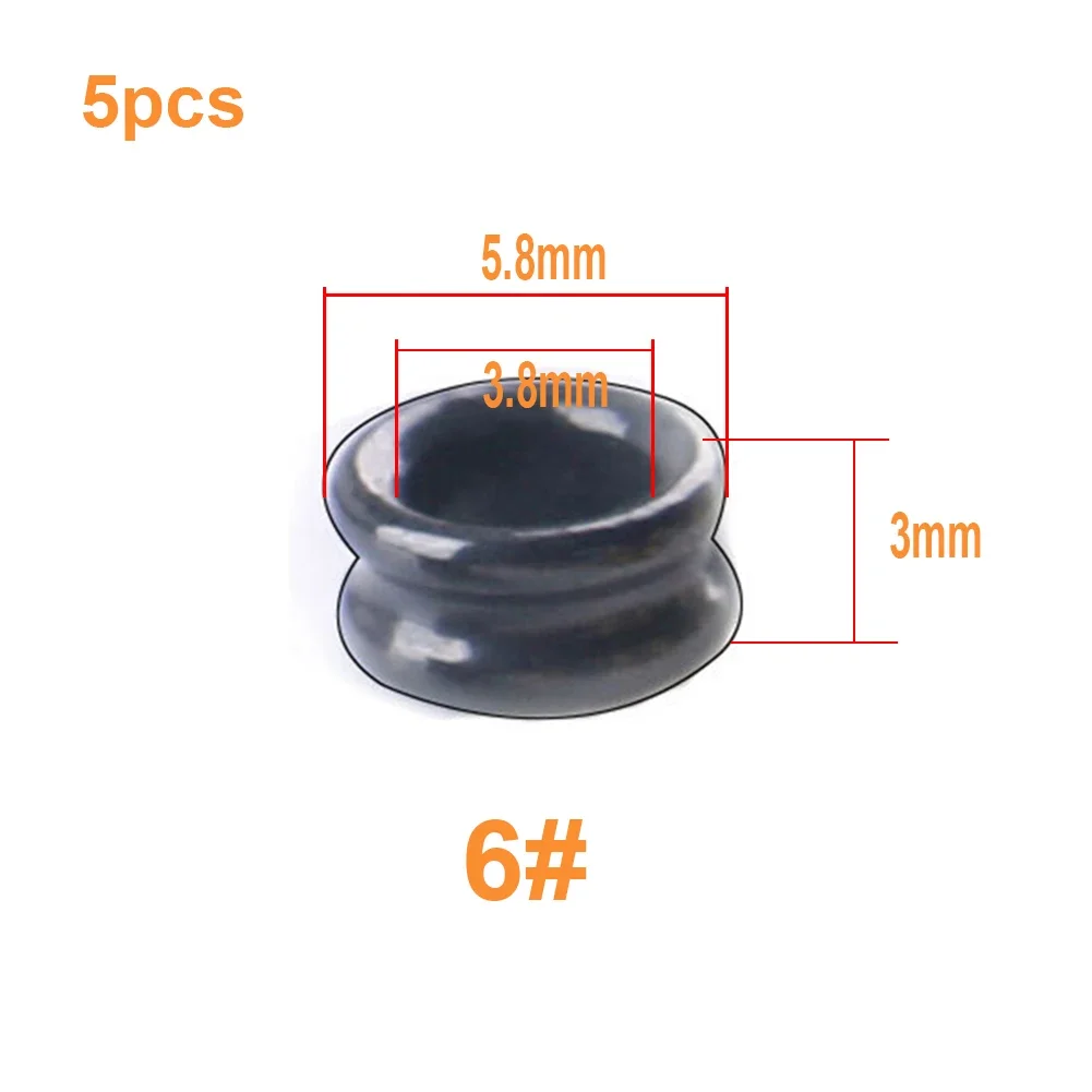 5x DIY Fishing Rod Guides Ring - Fishing Rod Repair Kit recension och pris