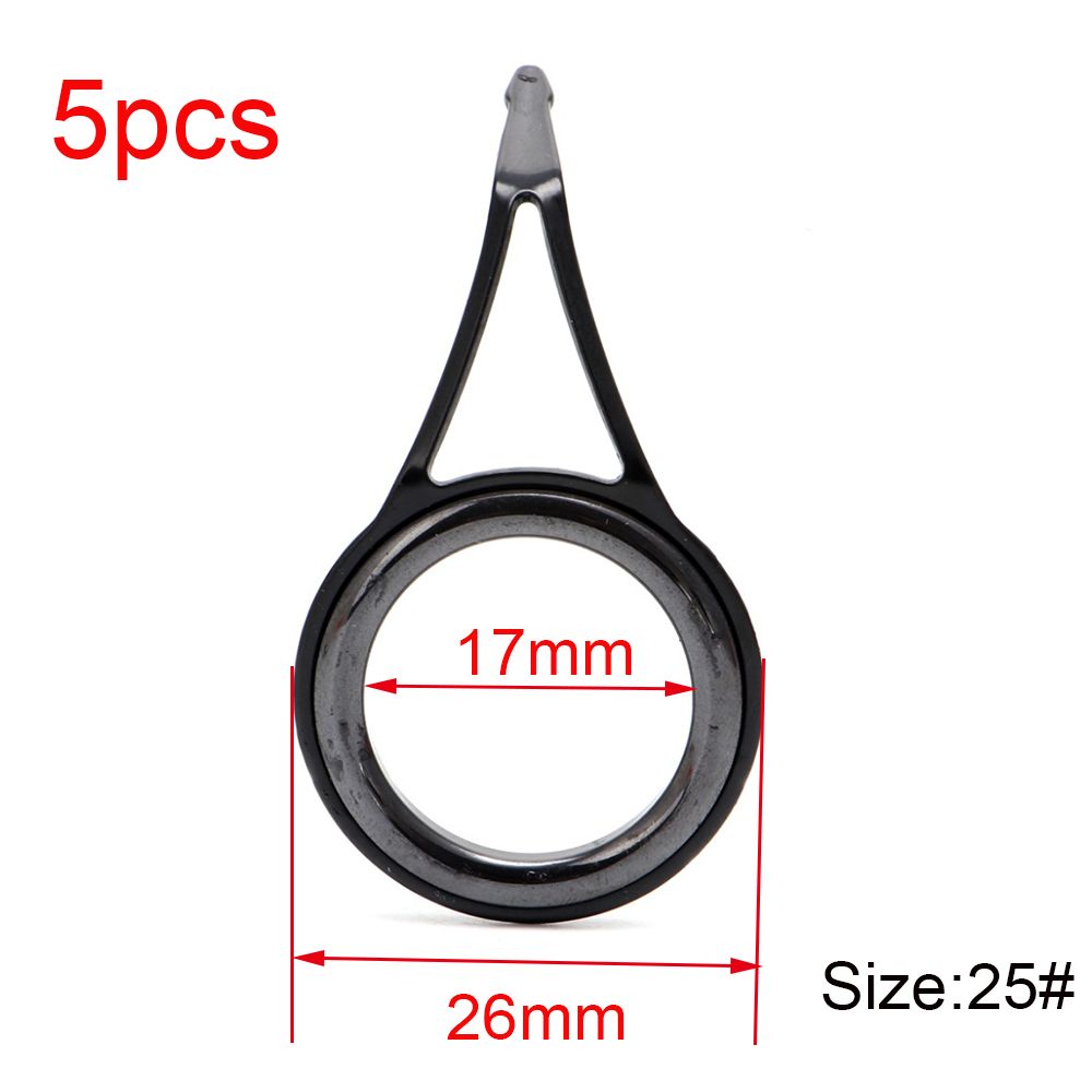 Oval 3mm-23mm Internal diamete - Fishing Rod Guide Replacement recension och pris