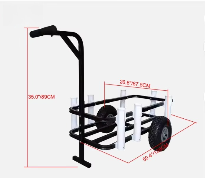 Collapsible Wagon Beach Wagon  - Fishing Rod Boat recension och pris