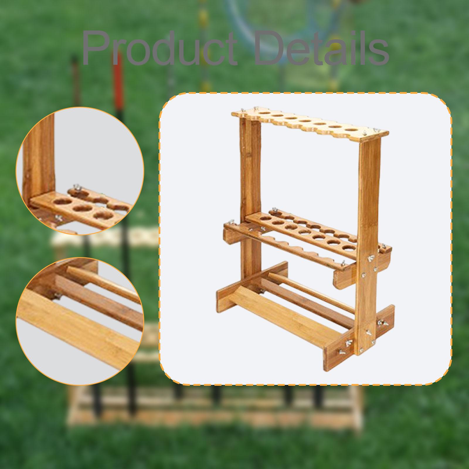 Fishing Rod Storage Rack Bambo - Fishing Rod Boat recension och pris