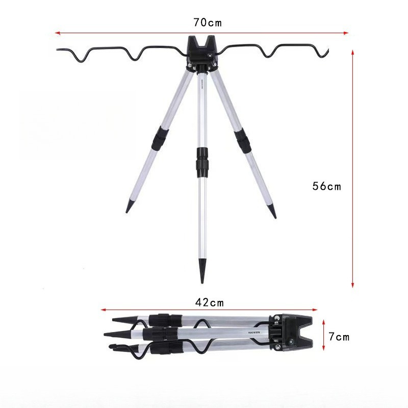 1PC Fishing Sea Rod Bracket Al - Fishing Rod Telescopic recension och pris