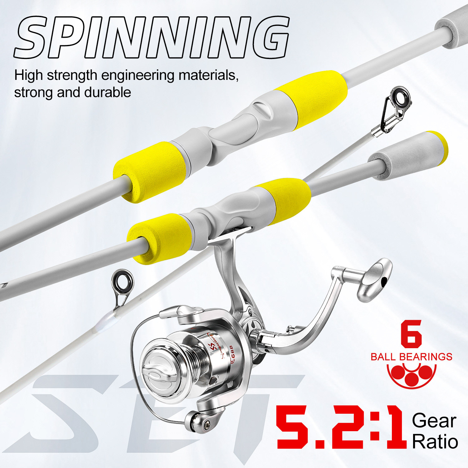 Sougayilang 2section Spinning  - Fishing Rod Spinning recension och pris