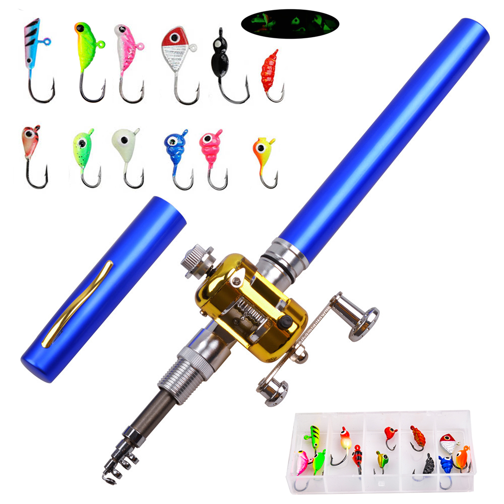 Mini ice fishing rod Combo wit - Fishing Rod Ice recension och pris
