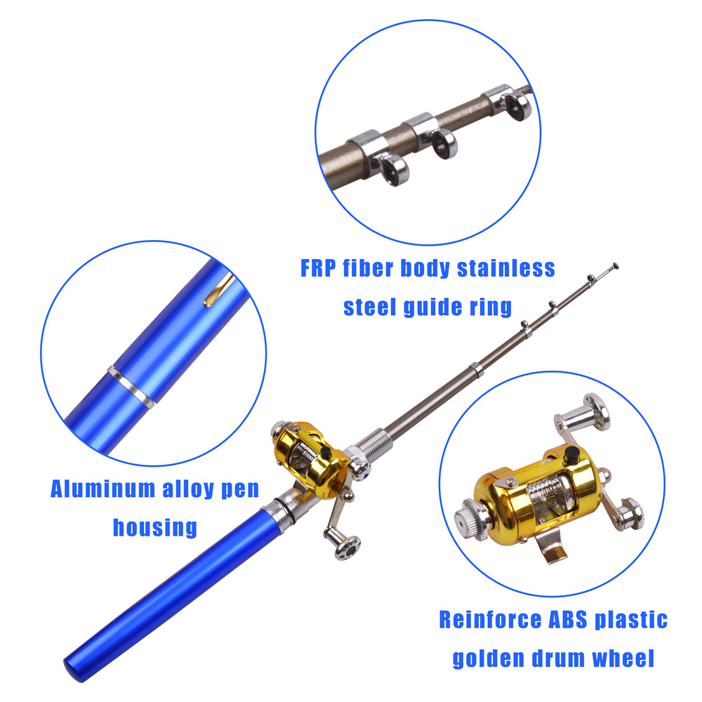Mini ice fishing rod Combo wit - Fishing Rod Ice recension och pris